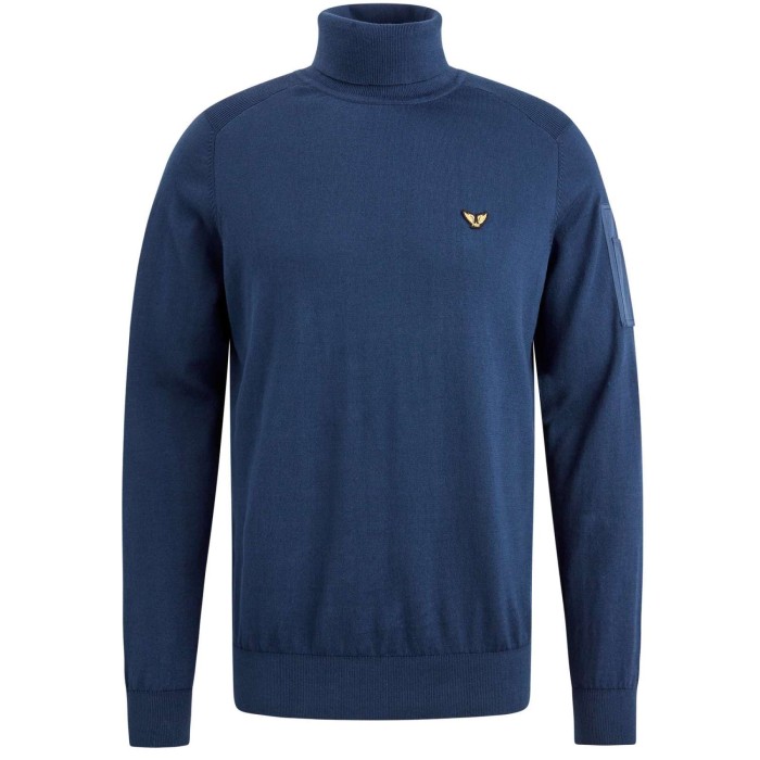 Turtleneck cotton knit Naval Academy