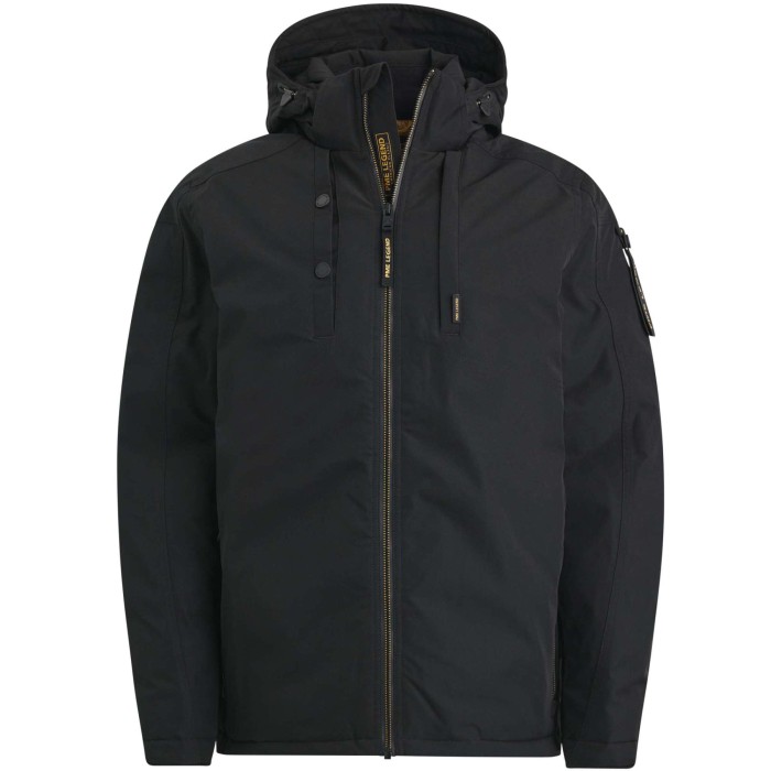 Semi long jacket STEARPACKER Ottom Black