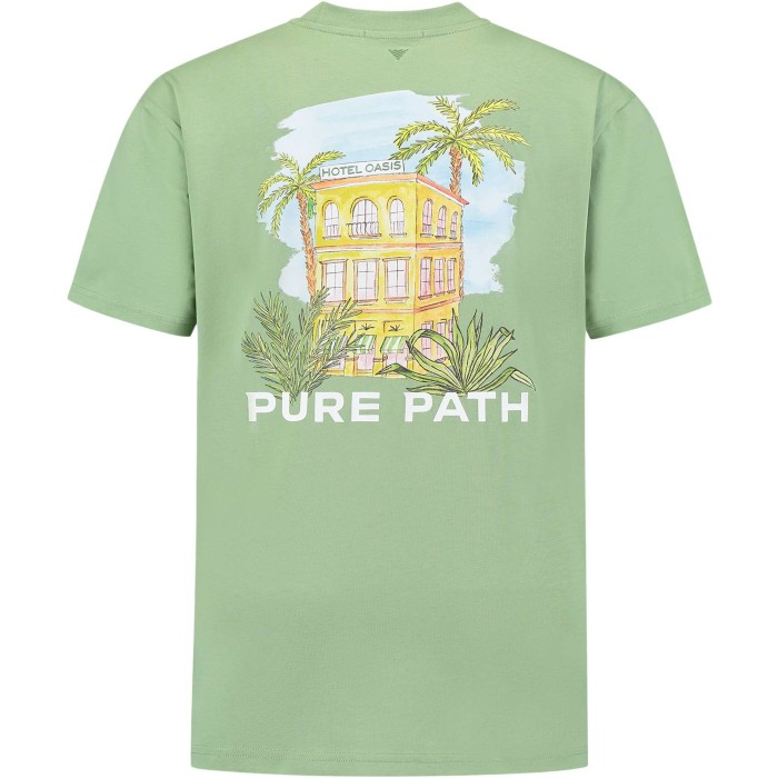 Hotel Oasis Groen T-shirt