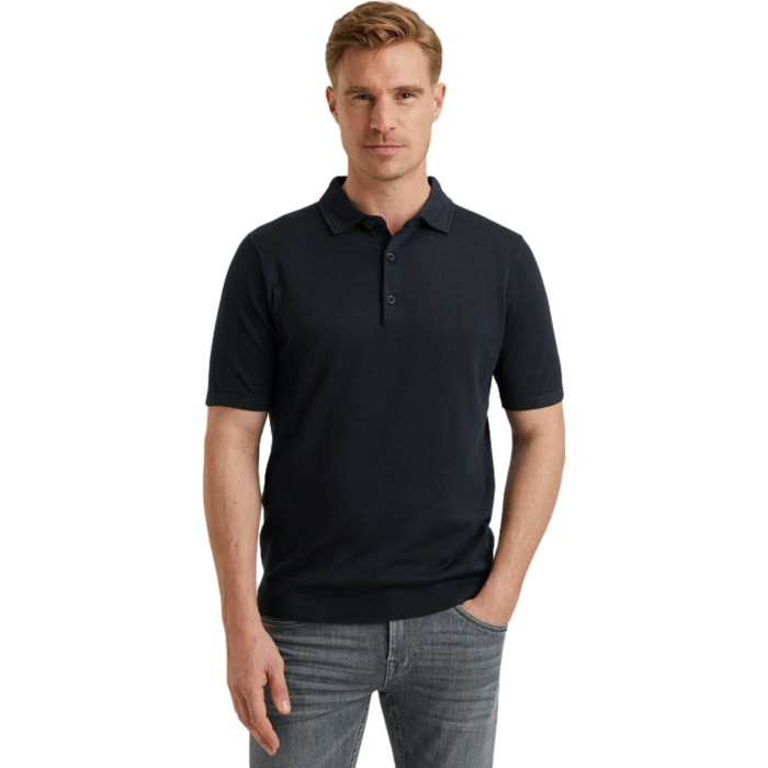 Short sleeve polo cotton modal Salute