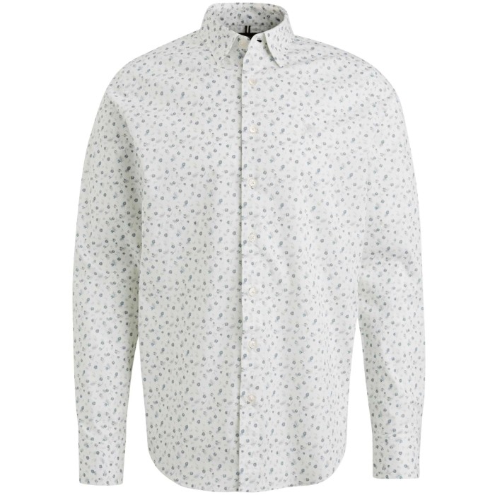 Long Sleeve Shirt Print on fine po Jet Stream