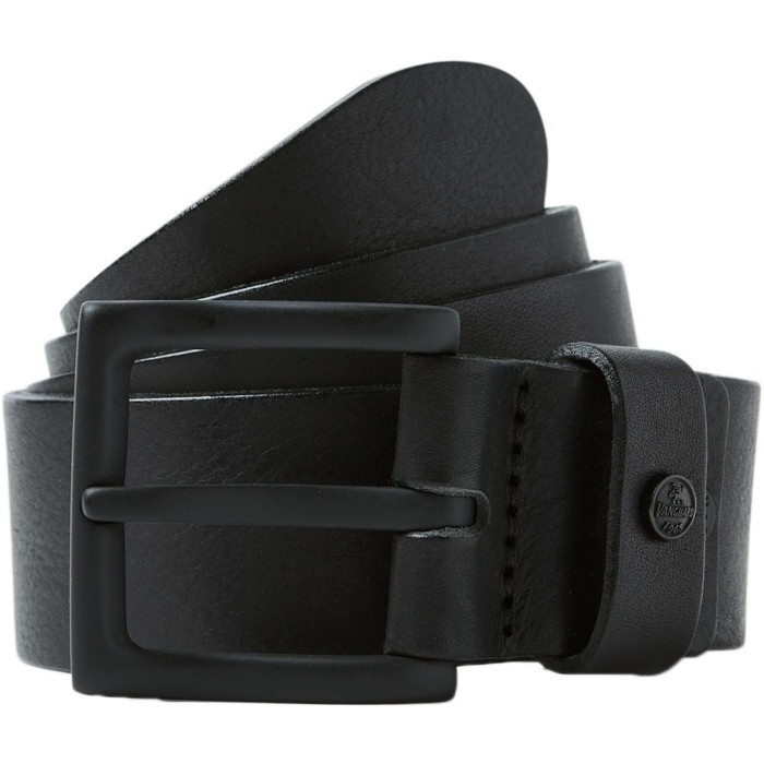 Vanguard Leather belt black VBE2208302-999 |