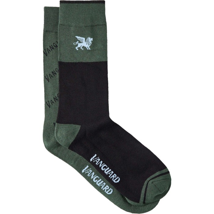 Socks cotton blend Deep Forest