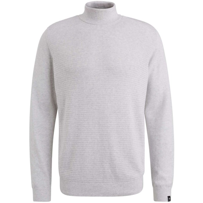 Roll neck pima cotton Bone White Melee