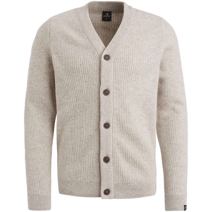 Button jacket wool cotton mix Pure Cashmere