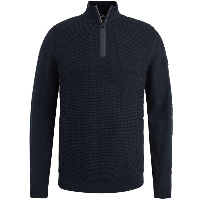 Half zip collar cotton structure Sky Captain