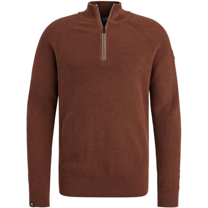 Half zip collar gentlemans deal c Rum Raisin