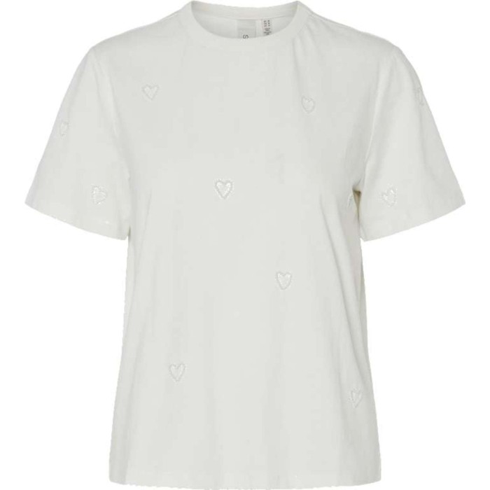 YASMERALA SS T-SHIRT S. Star White