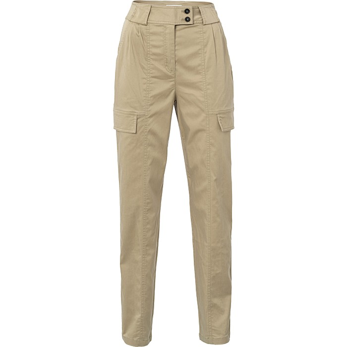 High waist cargo trousers SAFARI