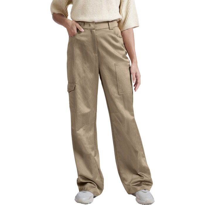 Satin cargo trousers SAFARI