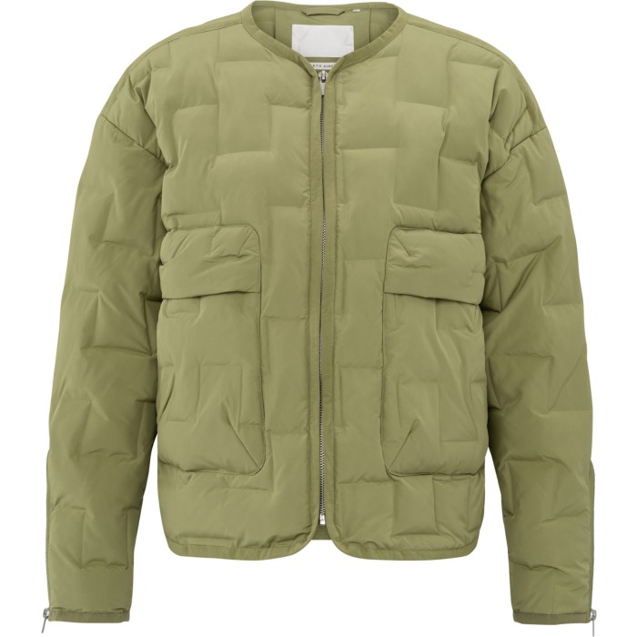 Short quilted jacket OLIVE