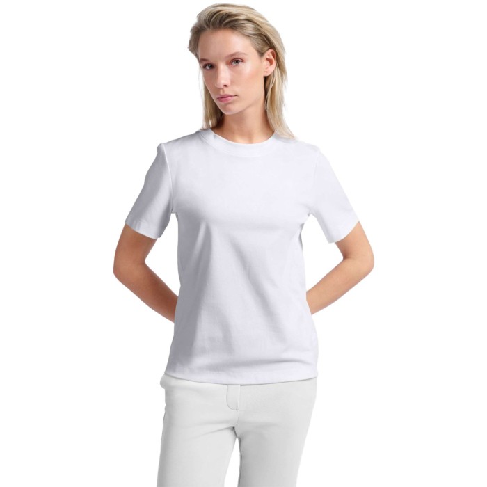 T-shirt with round neck PURE WHITE