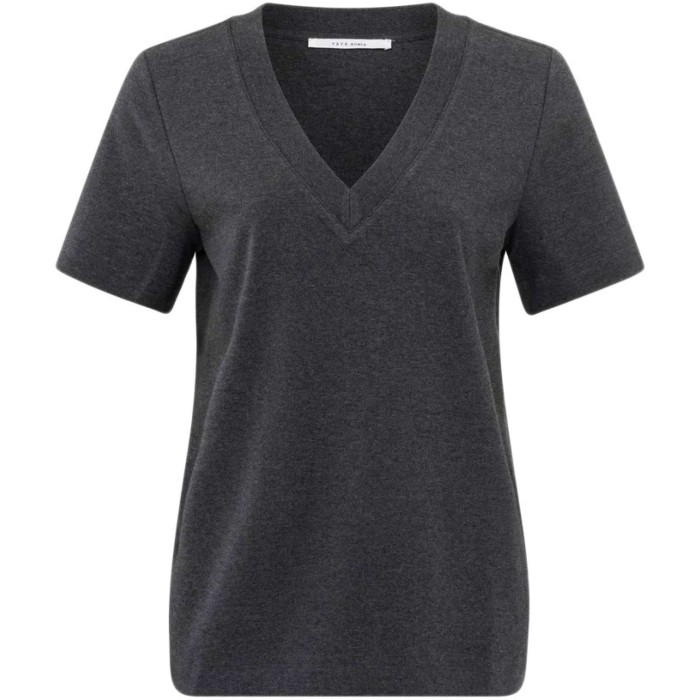 V-neck T-shirt ANTHRACITE MELANGE