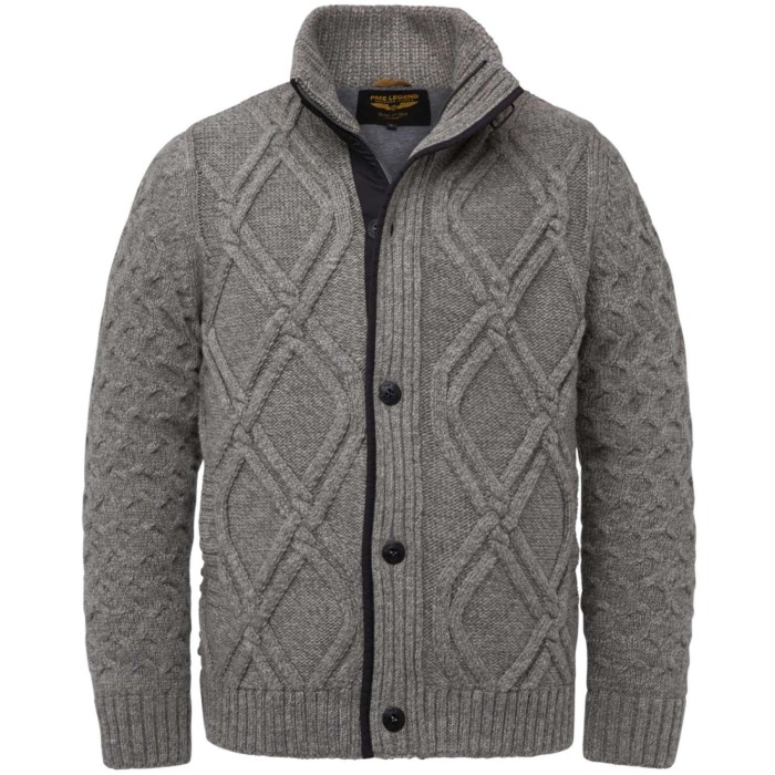 heavy knitted jacket pme