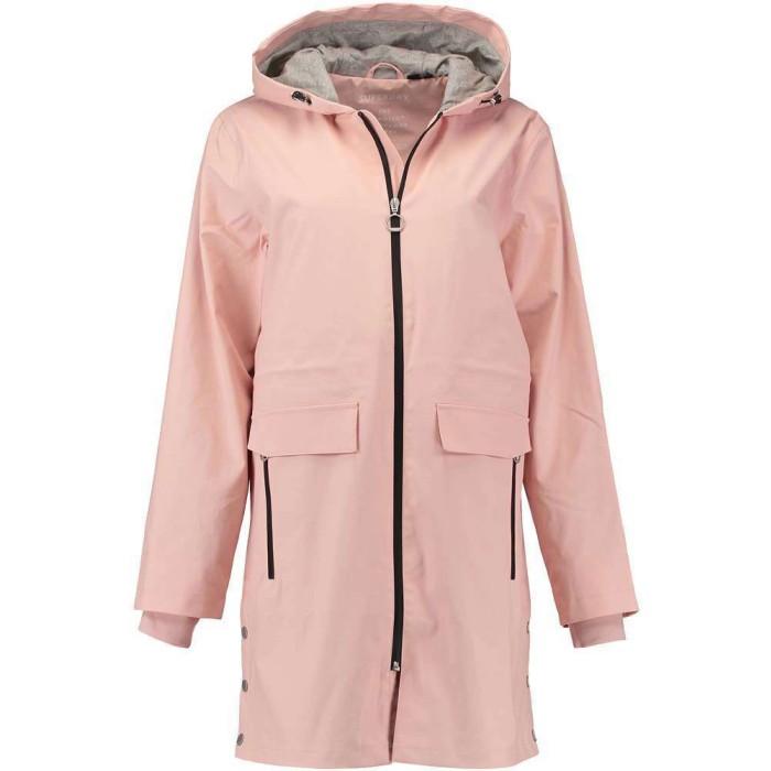 superdry essentials hydrotech mac coat